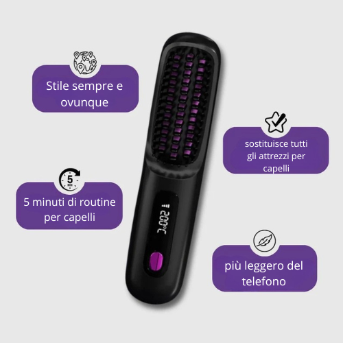NUMYRA Brosse lissante portable - BrushPRO